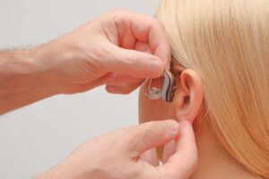Audiologist photo from Adobe Stock