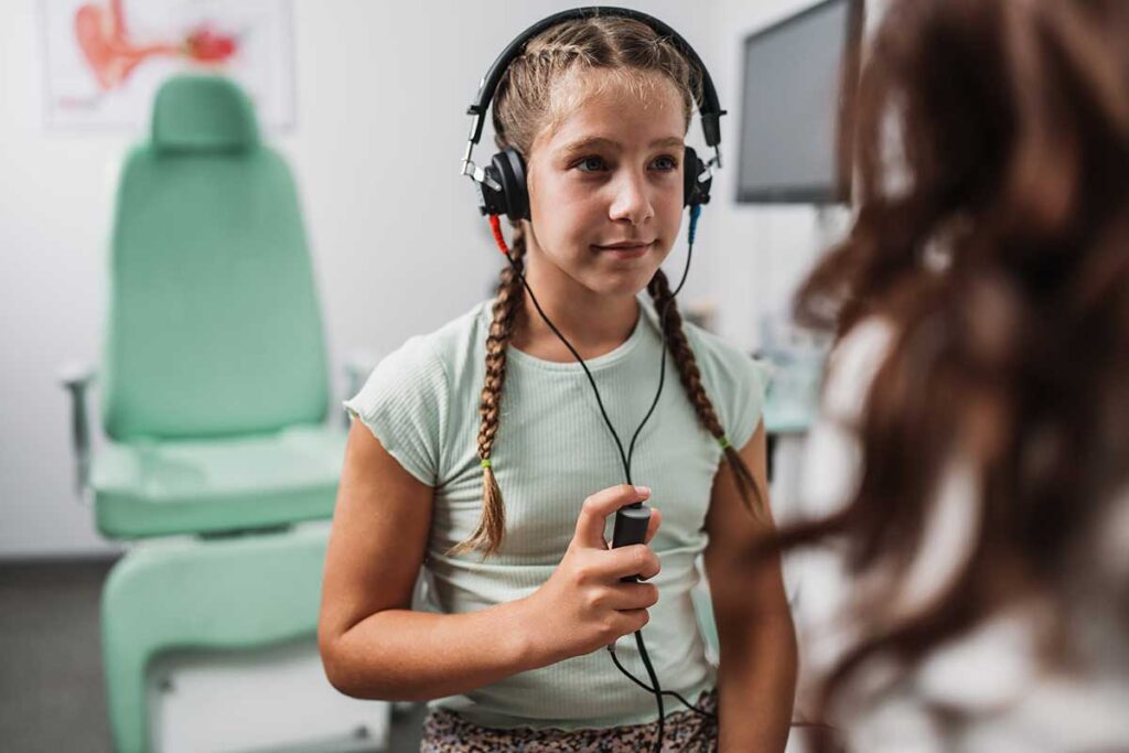 Audiologist photo from Adobe Stock